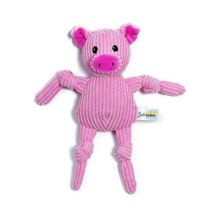 Giocattoli di Lusso Ecologici Interattivi per Cani, Gusto Pollo, Corda Masticabile con Suono, Resistente ai Morsi, Motivo Animale, Novità per Animali Domestici - Product Image 2