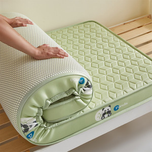 Honeycomb Grid Breathable Washable Customized Silicone Memory Foam <strong>Mattress</strong> Antibacterial Cartoon Panda Pattern For Kids - Product Image 1