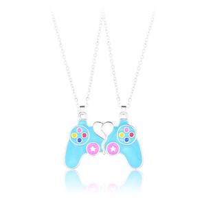 <span class=keywords><strong>Collier</strong></span> de contrôleur de Console de jeu de vente chaude, <span class=keywords><strong>collier</strong></span> de Console de jeu de dessin animé d'alliage d'huile d'alliage d'attraction mutuelle de pierre magnétique - Product Image 1