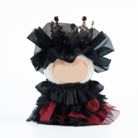 Vêtements de poupée pour poupées de 15 cm et 17 cm, robe de mariée Eternal Nocturne