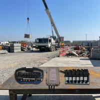 Nuevo Control Remoto Inalámbrico de 12V 24V Hidráulico de 6 Palancas para Grúa, Control Remoto por Radio para Camión, Resistente al Agua IP68
