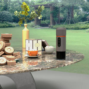 Machine à expresso portable en acier inoxydable alimentée par batterie USB-C pour la voiture, les voyages, le camping, l'extérieur, l'usage domestique, brassage rapide, automatique - Product Image 6