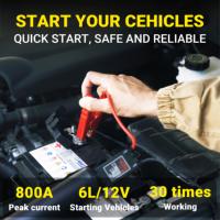 5 in 1 Power Bank Jump Starter Pompa Udara Pengisi Daya Portabel Booster Mobil 12V Perangkat Starter Otomatis Darurat Starter Baterai Mobil