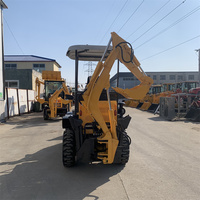Vendita calda caricatore terne 4x4 fattoria cinese utilizzato 1 ton 2 tonnellate mini terne mini loader in vendita