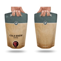 Emballage personnalisé pour vin et cocktails 3L, sac BIB dans une boîte pour cocktails, pochette à vin en aluminium avec bec verseur, sac BIB pour boisson au café froid