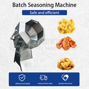 Machine à aromatiser automatique octogonale LT-100 approuvée ISO 9001, double trémie <span class=keywords><strong>pour</strong></span> assaisonnement en poudre et liquide - Product Image 2