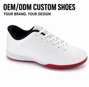 <span class=keywords><strong>Scarpe</strong></span> <span class=keywords><strong>da</strong></span> <span class=keywords><strong>Calcio</strong></span> Bianche Lavorate a Maglia Personalizzate per Uomo Progettate <span class=keywords><strong>da</strong></span> Designer Professionisti Pallone <span class=keywords><strong>da</strong></span> Calcetto Indoor in <span class=keywords><strong>Pelle</strong></span> Sintetica con Design a Lacci - Product Image 1
