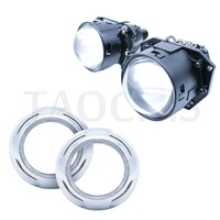 Ziao taohijab — lentille de projecteur LED M8 PRO BI 3.0 pouces, Kit 6000K, éclairage de rénovation de voiture universelle
