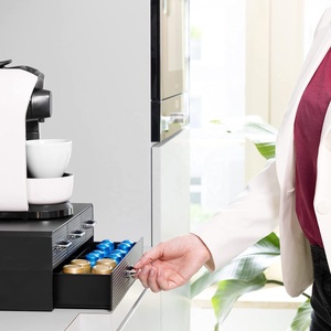 Table de travail <span class=keywords><strong>Nespresso</strong></span> CBTL K tasse Capsules de café, tiroir élévateur haut en plastique polystyrène grand café Capsules tiroir - Product Image 6