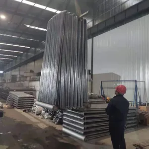 Evaporating condensing coil copper aluminum stainless steel fin tubes finned