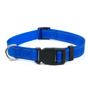 Diskon besar hadiah promosi kerah anjing dapat disesuaikan Logo cetak khusus kerah anjing luar ruangan berjalan anjing kerah reflektif tali derek - Product Image 4