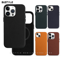 Dompet Kartu Magnetik Universal, Kantong Kulit PU, Casing Ponsel untuk iPhone 17 16 15 14 13 Pro Max