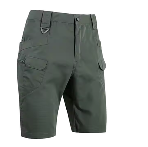 กางเกงขาสั้นคาร์โก้สไตล์ลำลองสำหรับทำงานกลางแจ้งในเมือง รุ่นปรับปรุงใหม่ ผลิตจากผ้าแคนวาส เป็นมิตรกับสิ่งแวดล้อม ระบายอากาศได้ดี พร้อมเชือกผูก - Product Image 4