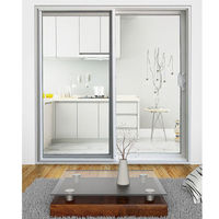 Chine Usine Vente Directe Upvc Double Porte Coulissante dans Certaines Couleurs Autre Porte Produit