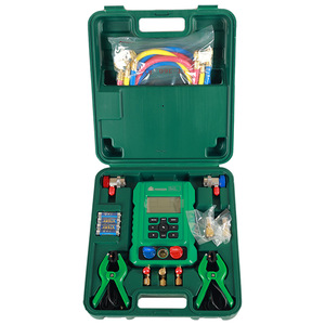 เกจวัดแรงดันดิจิตอล Hongsen HS-370-A เครื่องวัดน้ำยาทำความเย็น เครื่องมือเติมน้ำยาแอร์ ความแม่นยำสูง พร้อมหน้าจอแสดงผล - Product Image 1
