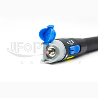 Testeur de câble à fibre optique FTTH portable, stylo VFL visible, source de lumière rouge, boîtier métallique, interface universelle 2,5 mm, 30 mW max.