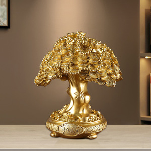 Adorno de Árbol del Dinero de Mystic Arts, Figura Decorativa de Resina para Oficina, Hogar, Sala de Estar, Decoración, Regalo - Product Image 3