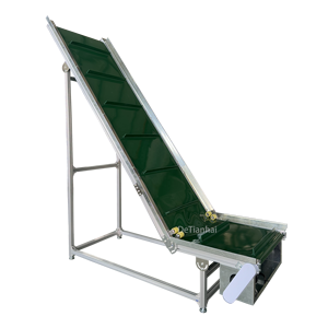 Einstellbarer 90-Grad-Bogen-Gürtelförderband Aluminiumband neigungsförderband zum Verkauf - Product Image 1