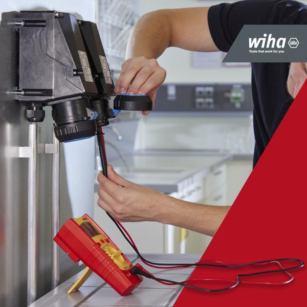 Multimètre Numérique Wiha 45218 CAT III 600V CAT IV 300V - Outil De Mesure Précis Et Fiable