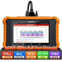 Escáner de Diagnóstico Automotriz CRE para Honda, Disponible en Almacenes de EE. UU. y la UE, Herramienta de Escaneo OBD2 para Accord con Todos los Servicios de Reinicio