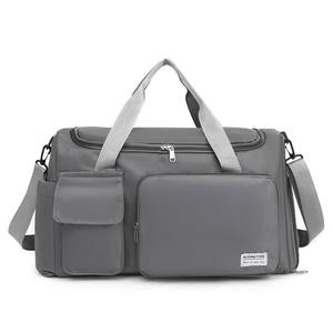 Bolsas de viaje grandes <span class=keywords><strong>Goya</strong></span> Budget Sport para hombres y mujeres, bolsa de gimnasio de nailon a la moda con cierre de cremallera para caminata en la naturaleza - Product Image 1