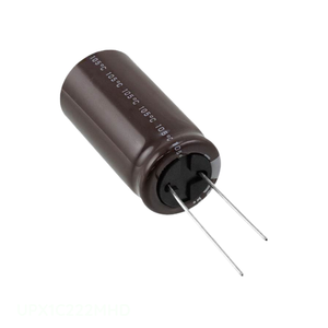 Condensateur original CAP ALUM 2200UF 20% 16V RADIAL UPX1C222MHD à montage traversant 2200 uF - Product Image 1