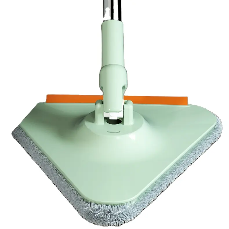 Household Hands-free Mops Floor Wall Home Use Cleaner Triangular Mop 360 Rotatable Cleaning Flat Wiper Window Water Brush Clean