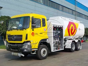 Camion-citerne de ravitaillement aérien Dongfeng 6x4 Euro 5 Standard, réservoir de carburant aviation antidéflagrant de 20 m³ - Product Image 5