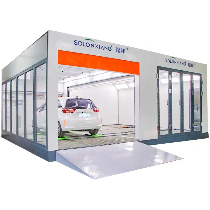 Customizable painting booth for car designs Superior paint finish large spray booth coating spray paint booth painting room