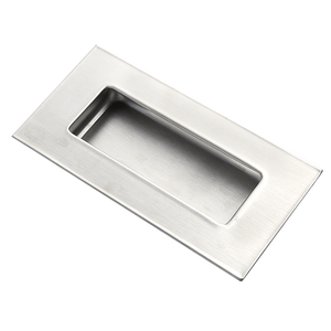 Stainless Steel Sliding <strong>Door</strong> Flush Handle Oval Recessed Finger 3621 Pull Handle - Product Image 5