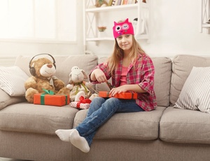 ชุดหูฟังไร้สายลายการ์ตูนสำหรับเด็ก35ชั่วโมงยืดได้หูฟัง V5.4 BT สำหรับเป็นของขวัญคริสต์มาสและวันเกิด - Product Image 3