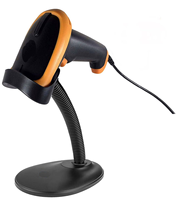 Lecteur de codes-barres portable filaire et sans fil USB 1D 2D QR Code