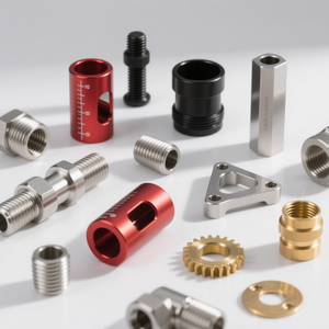 Pièces métalliques personnalisées en acier inoxydable aluminium tournage coupe fraisage précision rapide prototype service d'usinage pièces CNC - Product Image 1