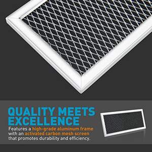 Filtre à charbon de micro-ondes BOTNA pour GE JX81H, WB02X10956, filtre à charbon <span class=keywords><strong>Samsung</strong></span>-4x8-3/4x3/8 pouces - Product Image 6