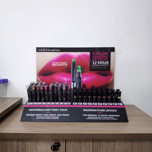 Hộp Trưng Bày Son Môi Bán Chạy Giáng Sinh Hộp Đựng Mỹ Phẩm Nhự<span class=keywords><strong>a</strong></span> PVC Son Bóng Để Bàn - Product Image 3