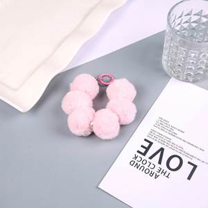 Colorful Pom-pom Pendant Phone case Accessory <b>Bag</b> Keychain Hanging Chain - Product Image 2