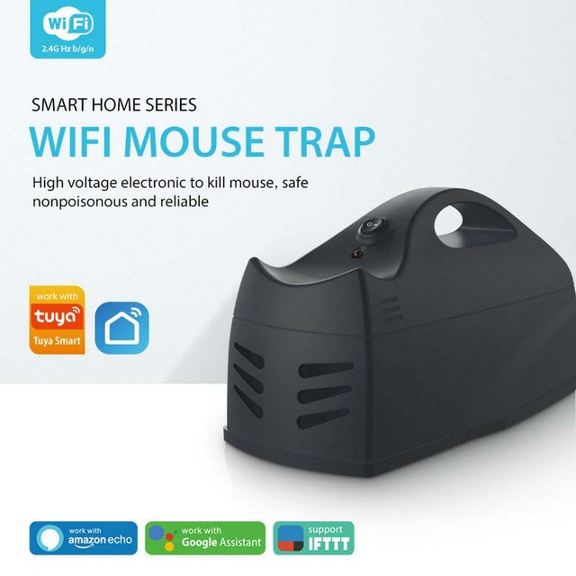 LEDEAST NAS-MA01 Electric Shock Rat Cage Trap Smart Tuya WiFi Electronic Mousetrap Rodent Catcher Pest Control Device for Mice