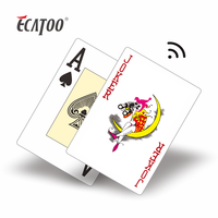 Vente chaude Loisirs RFID Incrustation IC Magic Poker Card
