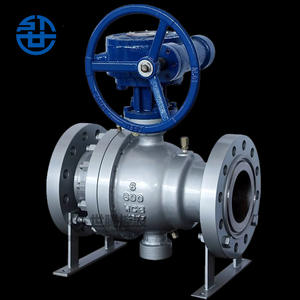 Válvula de Bola Eléctrica con Brida para Vapor a Alta Temperatura, Acero Inoxidable Q941F, Personalizable, Gran Diámetro, Sello Hermético - Product Image 1