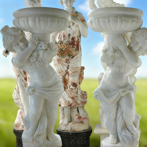 Garden Park Estatuas de piedra al aire libre y esculturas de mármol <span class=keywords><strong>natural</strong></span> Macetas y jarrones de granito de estilo europeo Durable - Product Image 6
