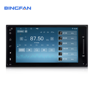 Lecteur DVD de voiture Android 10 7 pouces 4 cœurs pour TOYOTA COROLLA avec Carplay et Android Auto sans fil, radio FM/AM, Mirror Link - Product Image 4