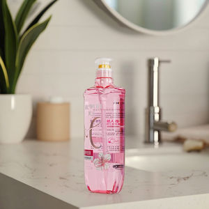 Distributore all'ingrosso rinfrescante esfoliante lavaggio del corpo profumato profumo lilla per la pelle grassa 500ml Gel da bagno - Product Image 5