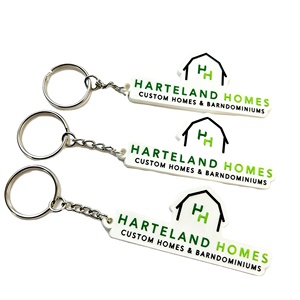 Trend 2026 Factory Direct Selling Personalized <b>Custom</b> Promotional Business Gifts Soft PVC Letter <b>Key</b> Chain 3D Rubber Keychain - Product Image 1