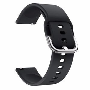 Bracelet en silicone souple imperméable de qualité supérieure 20 22 mm avec boucle en métal pour <span class=keywords><strong>Gear</strong></span> S3 Frontier Samsung <span class=keywords><strong>Galaxy</strong></span> Watch <span class=keywords><strong>3</strong></span> 46 mm/42 mm/Active 2 - Product Image 5