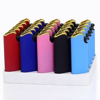 Usine directe haute qualité métal meule briquet personnalisé publicité gonflable Laser lettrage cadeau sac