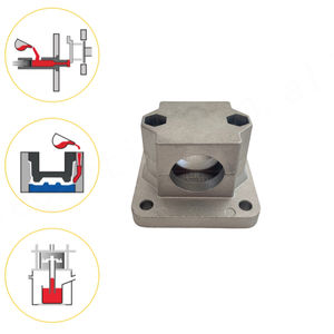 Produits de moulage sous pression en aluminium à haute pression de l'usine Pièce de moulage sous pression en aluminium de qualité supérieure personnalisée - Product Image 3