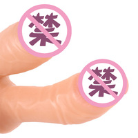 Dildo de Doble Cabeza en Forma de U, Realista, de Silicona Suave, YFN-DH007, 0.31 kg, para Estimulación del Clítoris y Masturbación Femenina