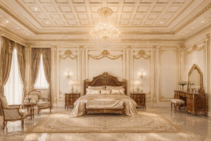 Service de design d'intérieur de luxe style <span class=keywords><strong>rococo</strong></span> pour toute la <span class=keywords><strong>maison</strong></span>, plans 3D, décoration de manoir, plan de chef-d'œuvre - Product Image 4