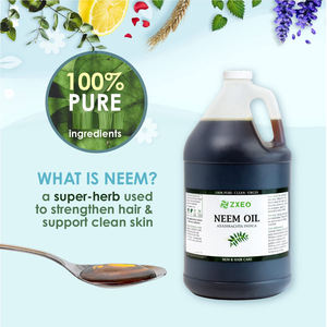 مصنع زيوت نباتية طبيعية بالجملة، زيت النيم الهندي الخام النقي 100٪ للرش على الشعر والبشرة، معصور على البارد وغير مكرر - Product Image 3