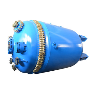 Hervidor de Reacción Industrial Vertical con Interior de Vidrio, Resistente al Desgaste, para Altas Temperaturas, <span class=keywords><strong>Control</strong></span> PLC, Capacidad de 50-6300L, para la Industria del Petróleo - Product Image 1